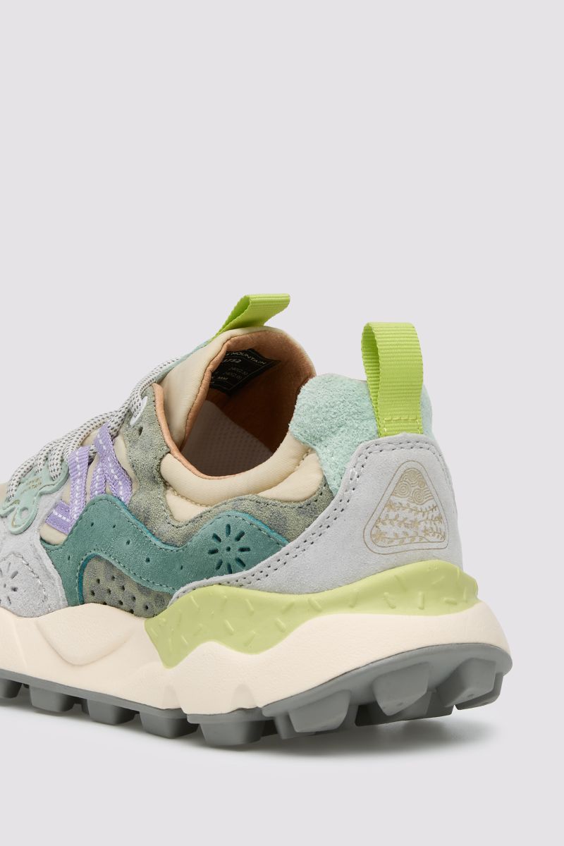 Yamano 3 donna beige/verde