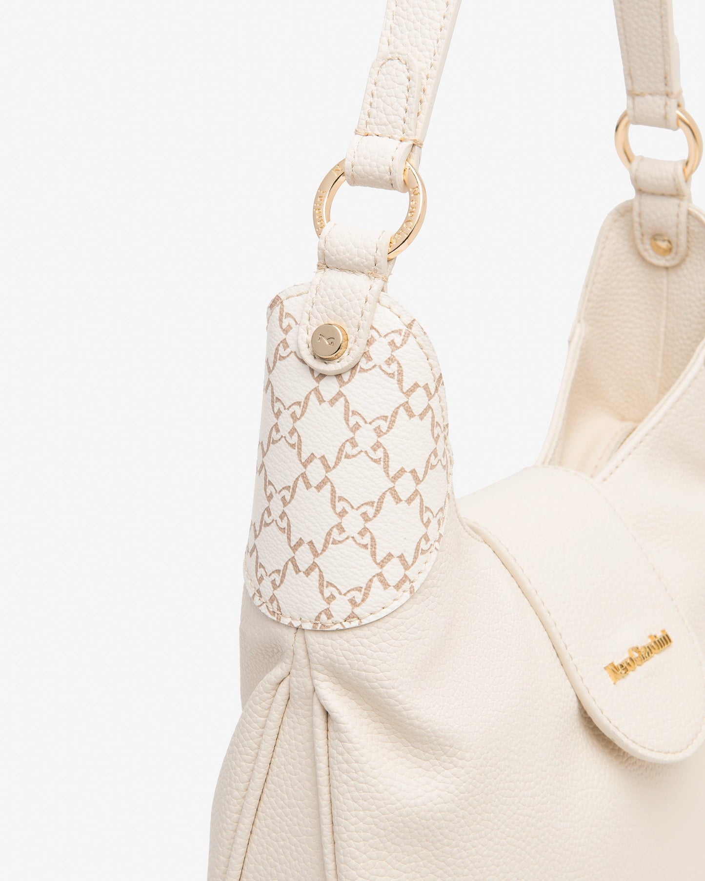 Borsa a spalla E644201D latte