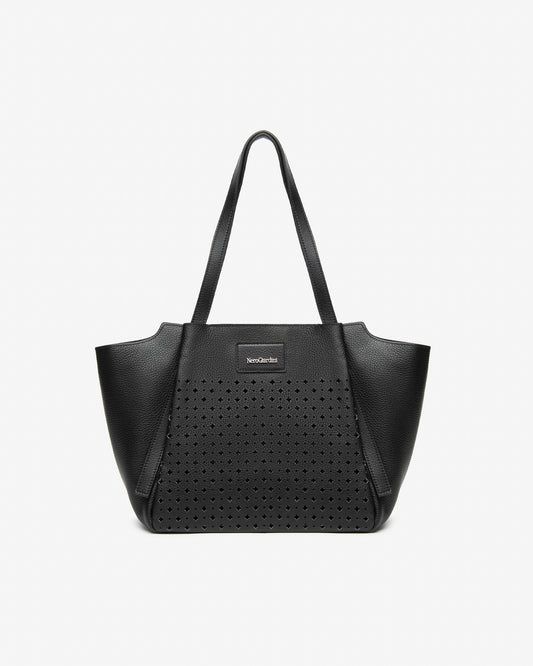 Borsa in pelle E644231D nero