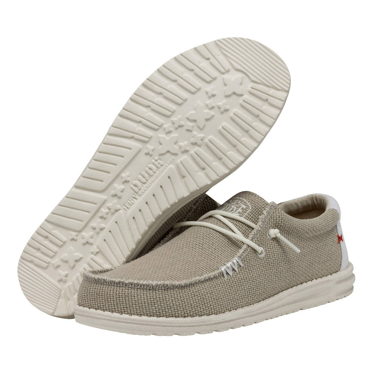 W. Braided Off White