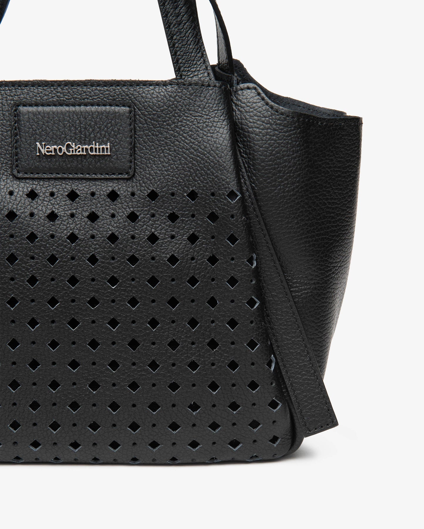 Borsa in pelle E644230D nero