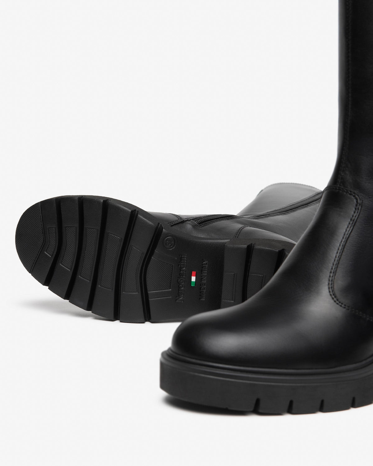 Stivali T.6 pelle nero I618056D