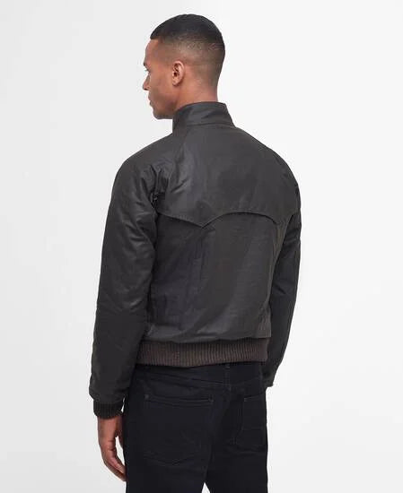 Giacca Merchant Wax Steve McQueen olive