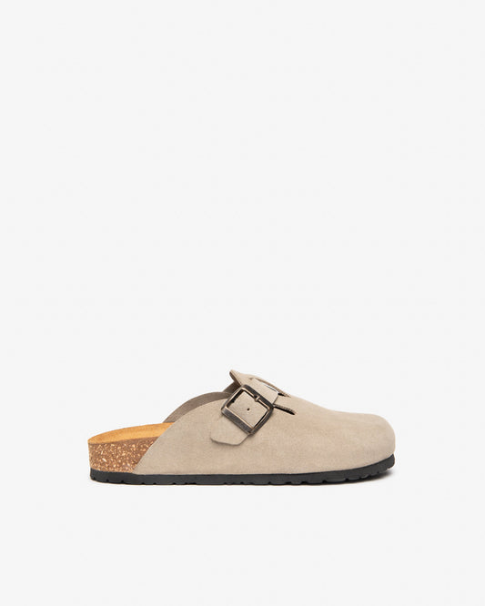 Sabot in camoscio Sabbia E617080D