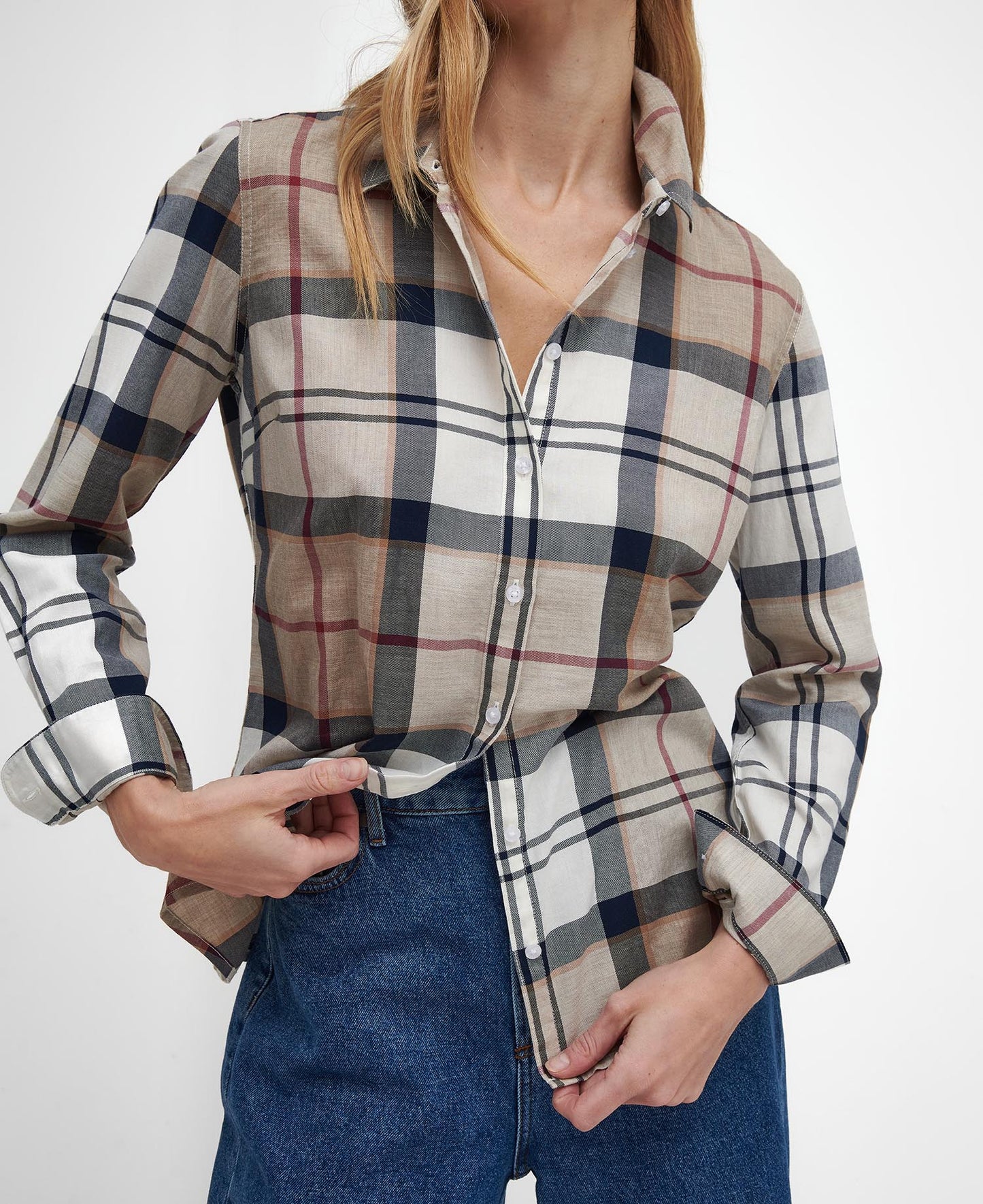 Camicia Bredon tartan beige