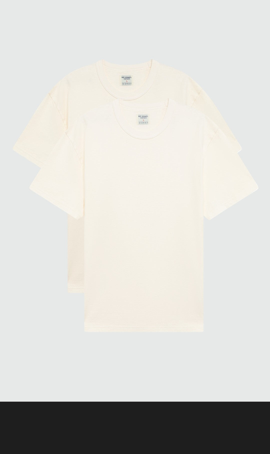 Set di 2 T-shirt in cotone