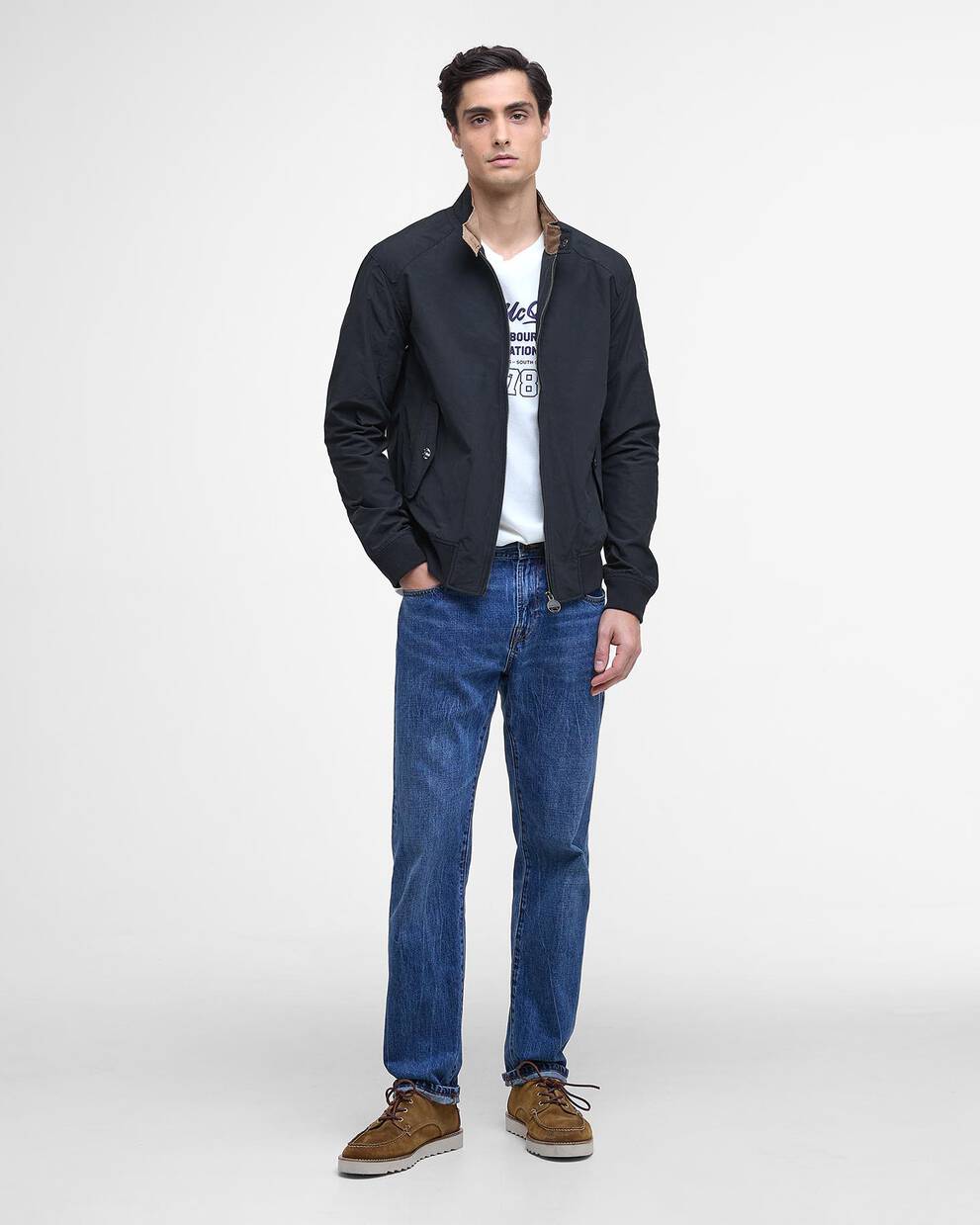 Giacca Harrington Rectifier Steve McQueen Navy
