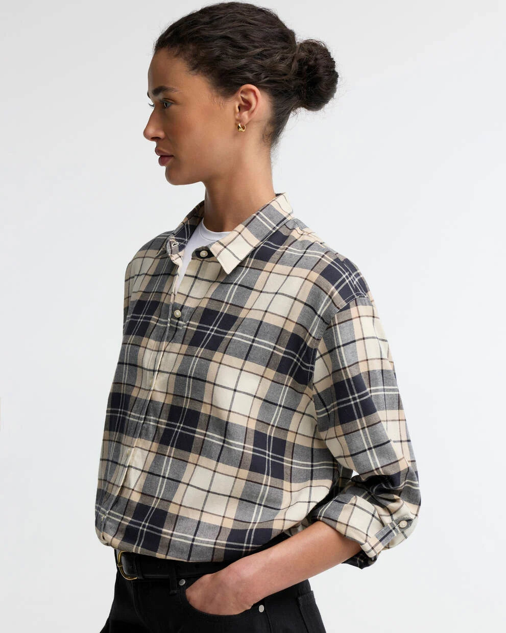 Camicia con vestibilità rilassata Elishaw