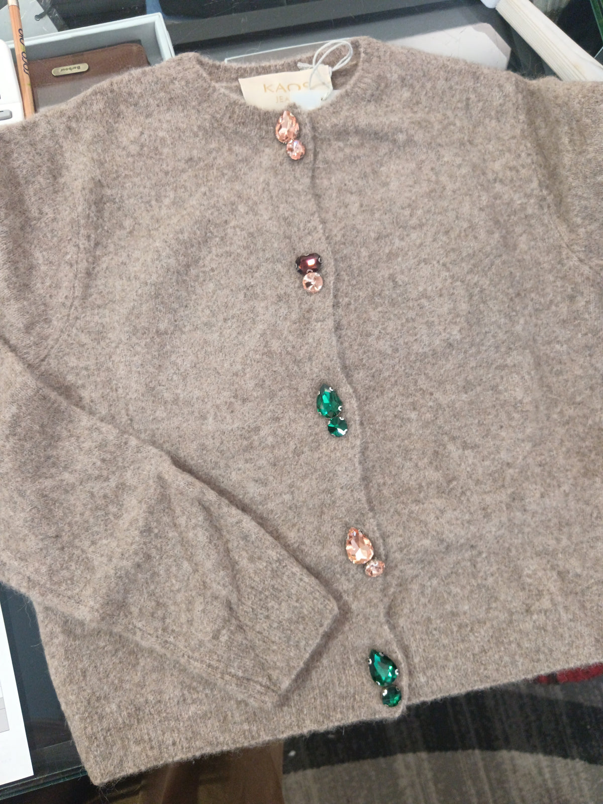 Cardigan gioiello kasha Sijkt014