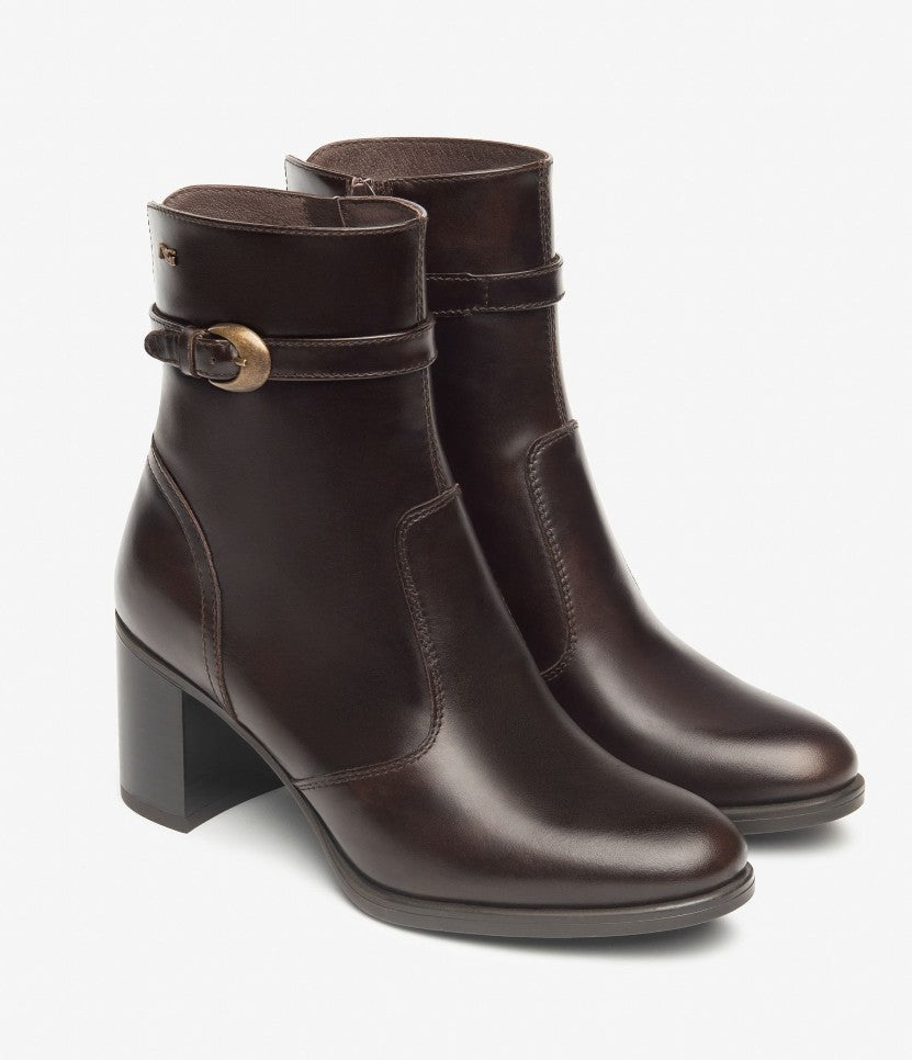 Tronchetto pelle T70 marrone