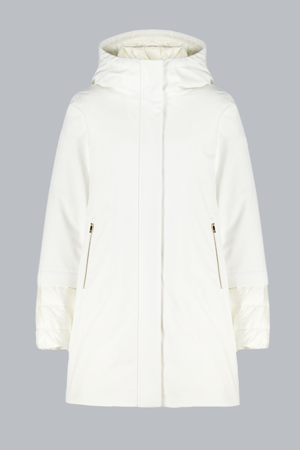 GINESTRA 2.0 – Giacca in softshell bianca con pettorina staccabile