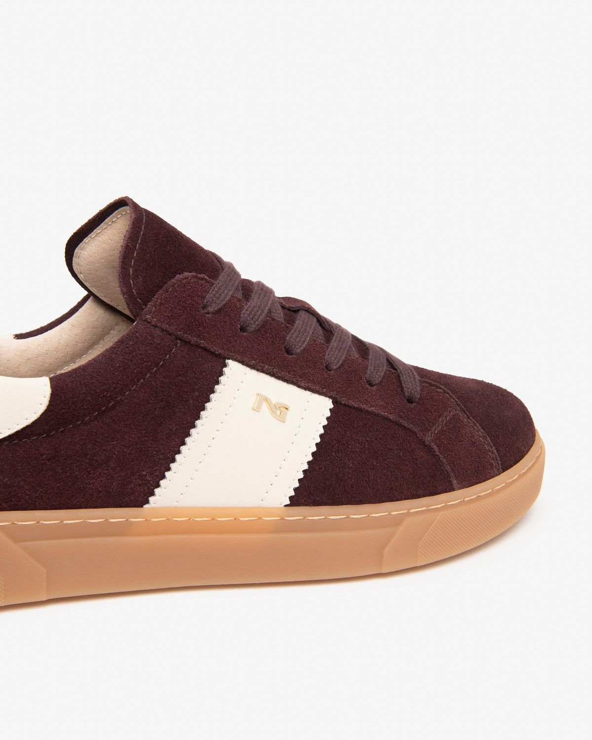 Sneakers camoscio bordeaux I617421D