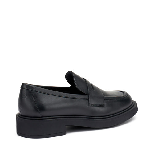 Mocassini in pelle Nero