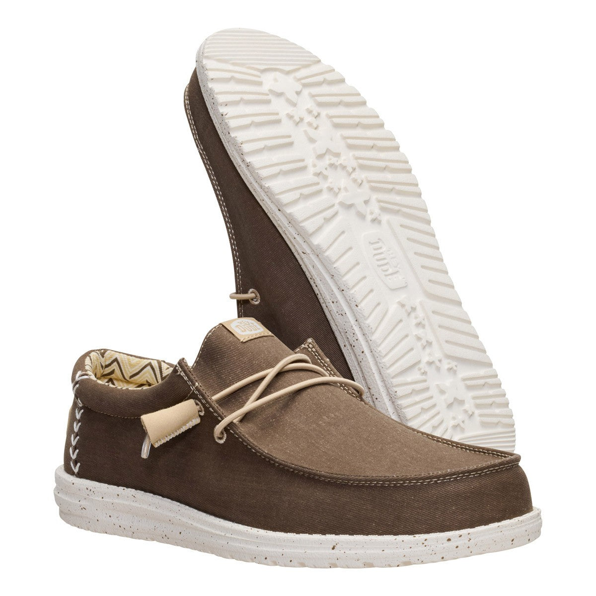W. Stretch Canvas Brown