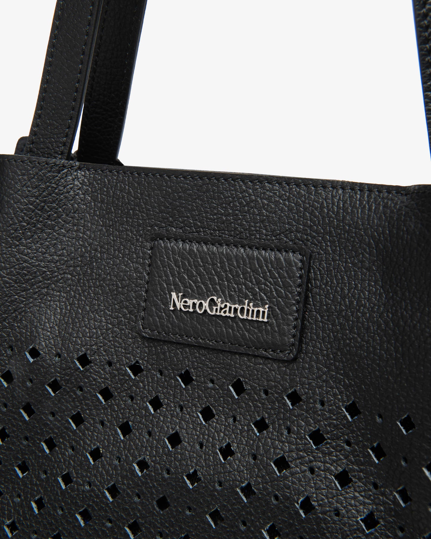 Borsa in pelle E644231D nero