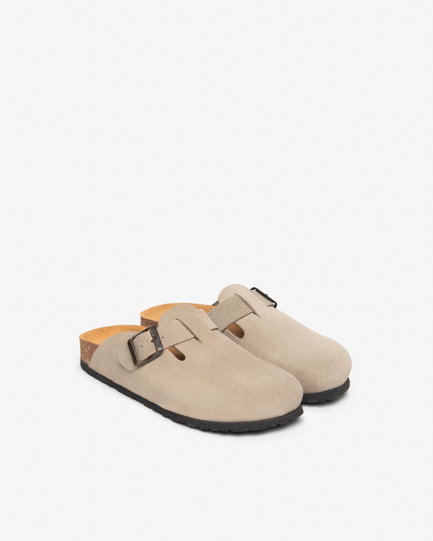 Sabot in camoscio Sabbia E617080D