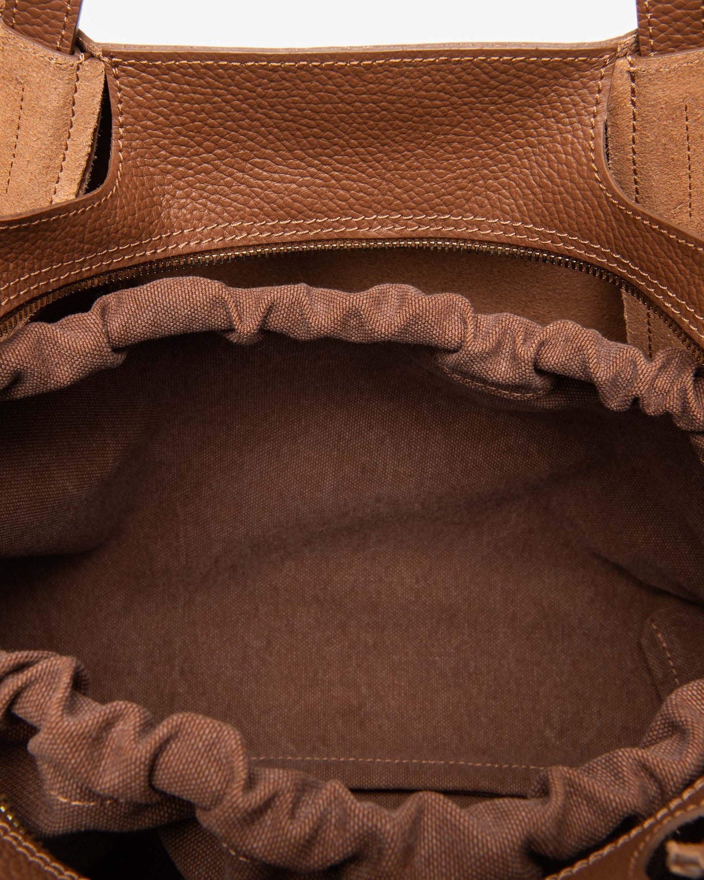 Borsa in pelle E644231D cuoio