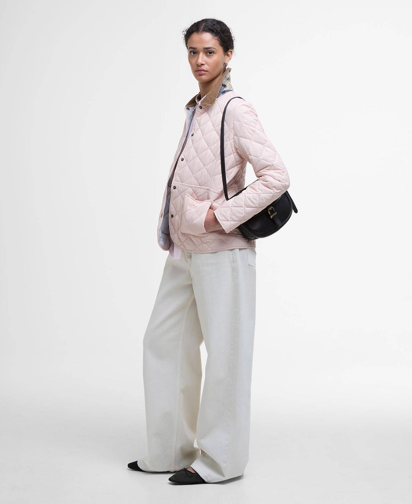 Giacca trapuntata Deveron Rosa