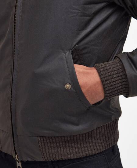 Giacca Merchant Wax Steve McQueen olive