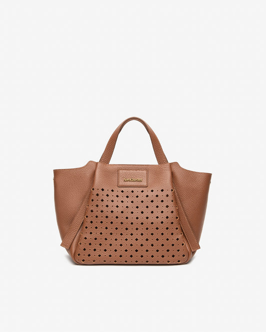 Borsa in pelle E644230D cuoio