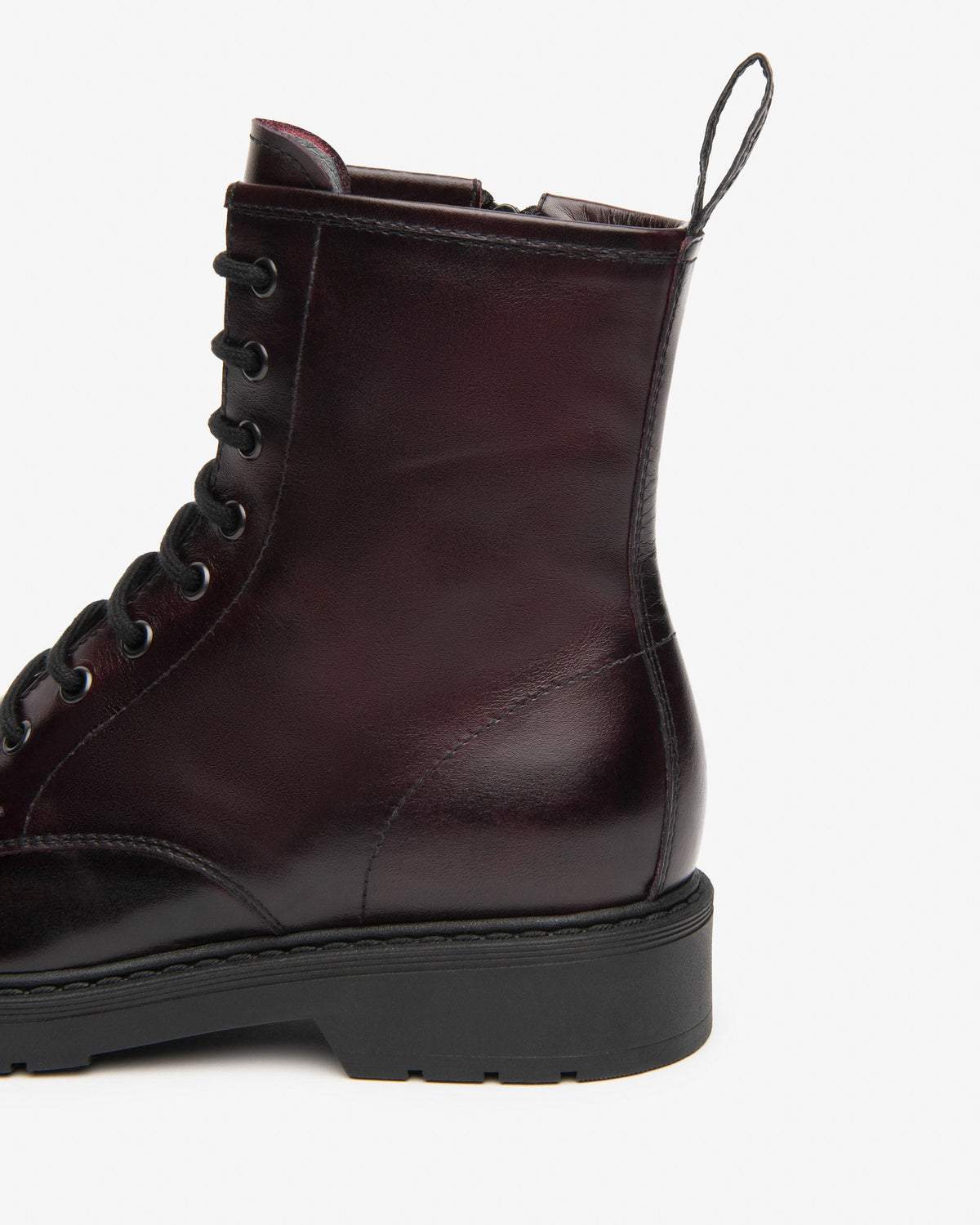 Anfidi in pelle bordeaux I513947D