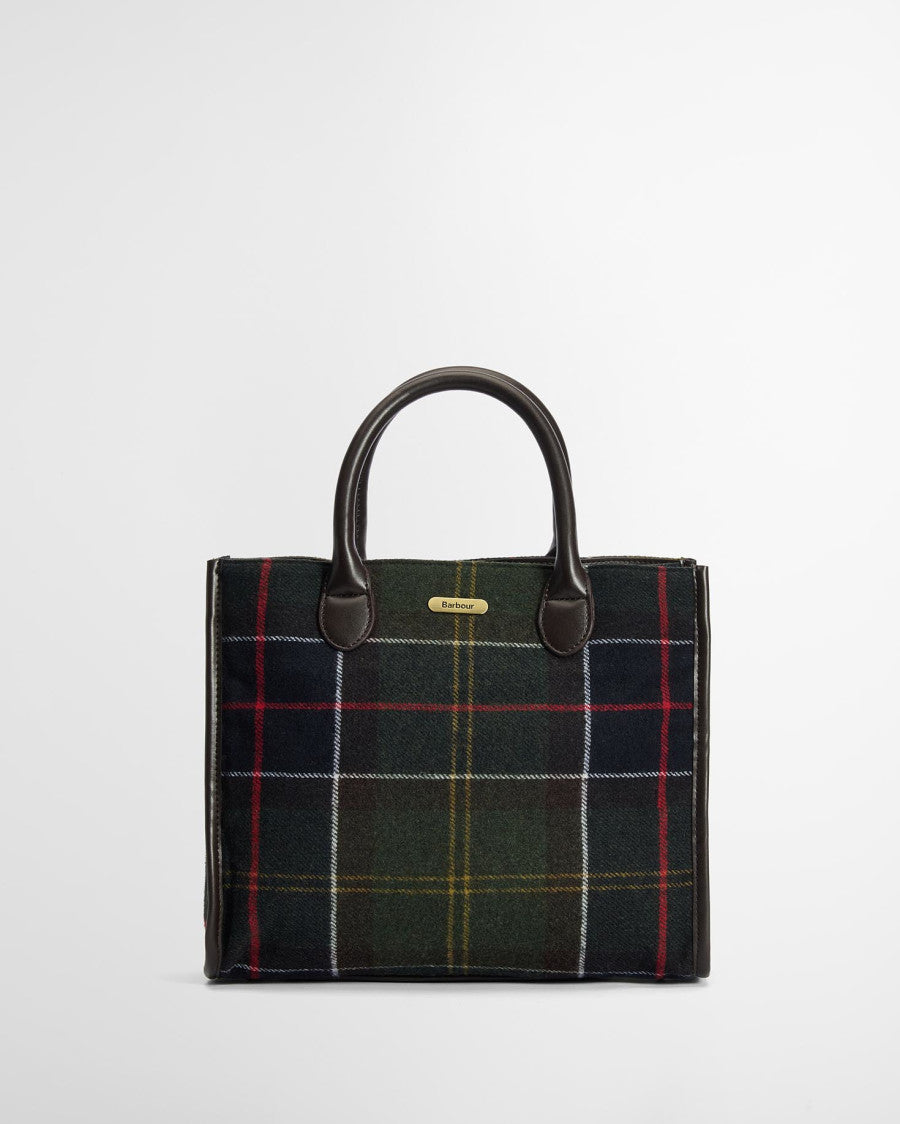 Borsa tote Barrhill in Tartan