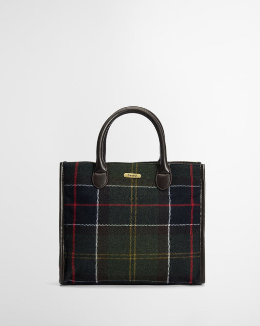 Borsa tote Barrhill in Tartan