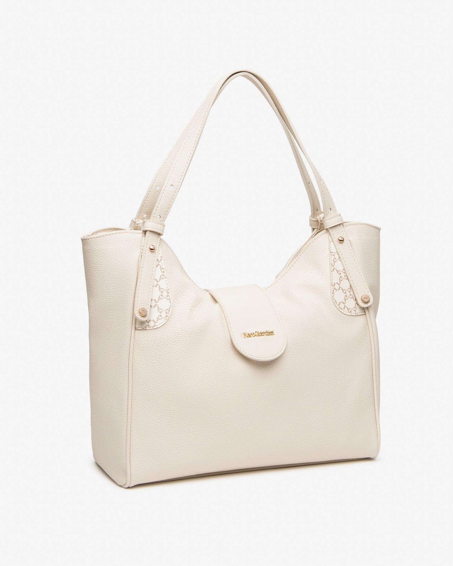 Borsa a spalla E644200D latte