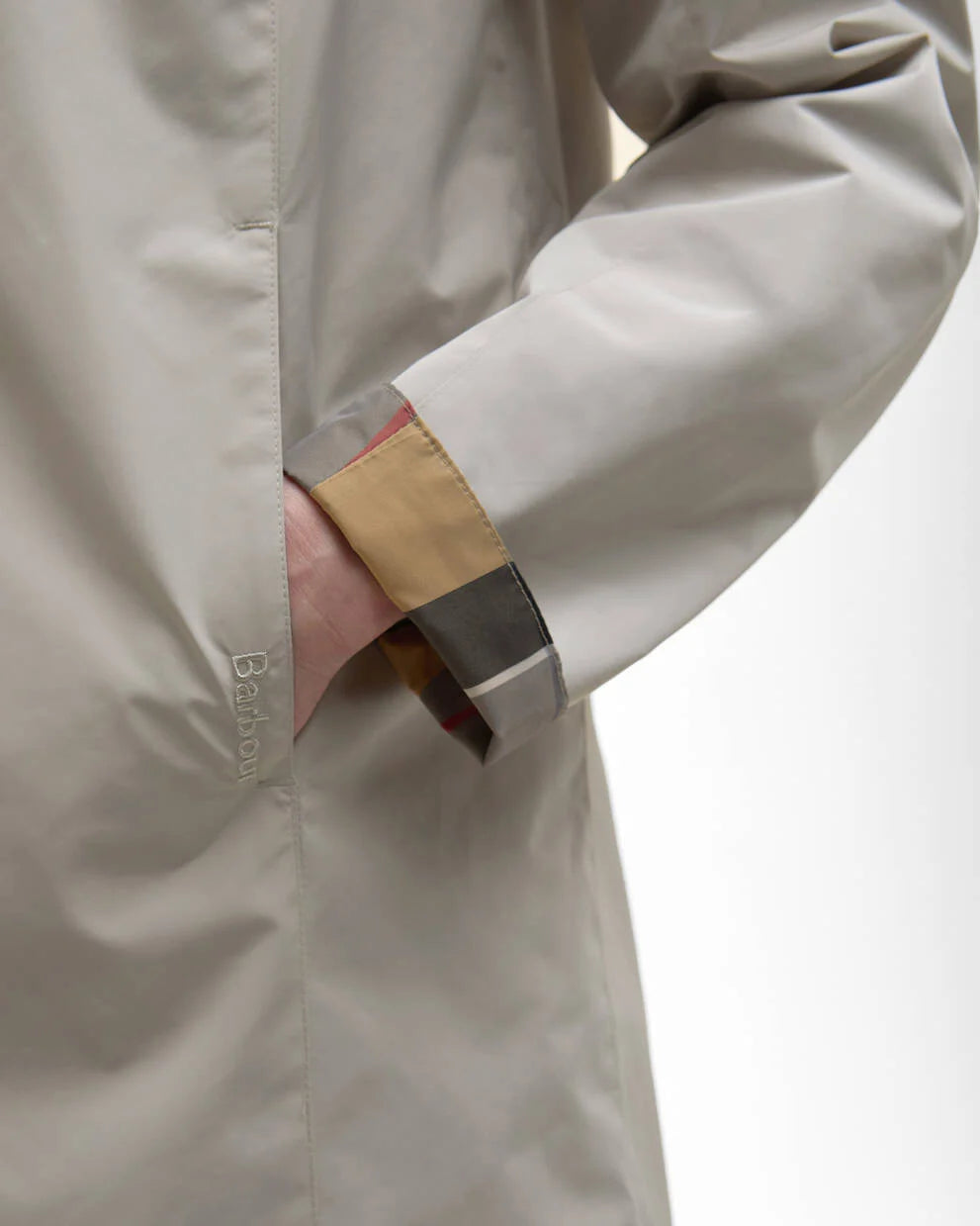 Giacca impermeabile reversibile Babbity beige