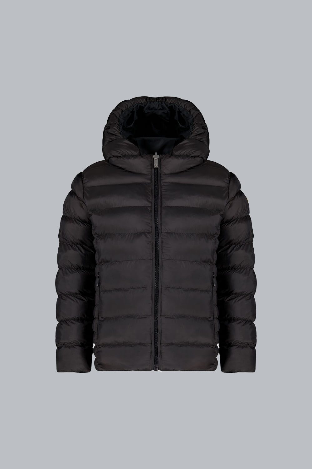 LINDA – Piumino reversibile nero