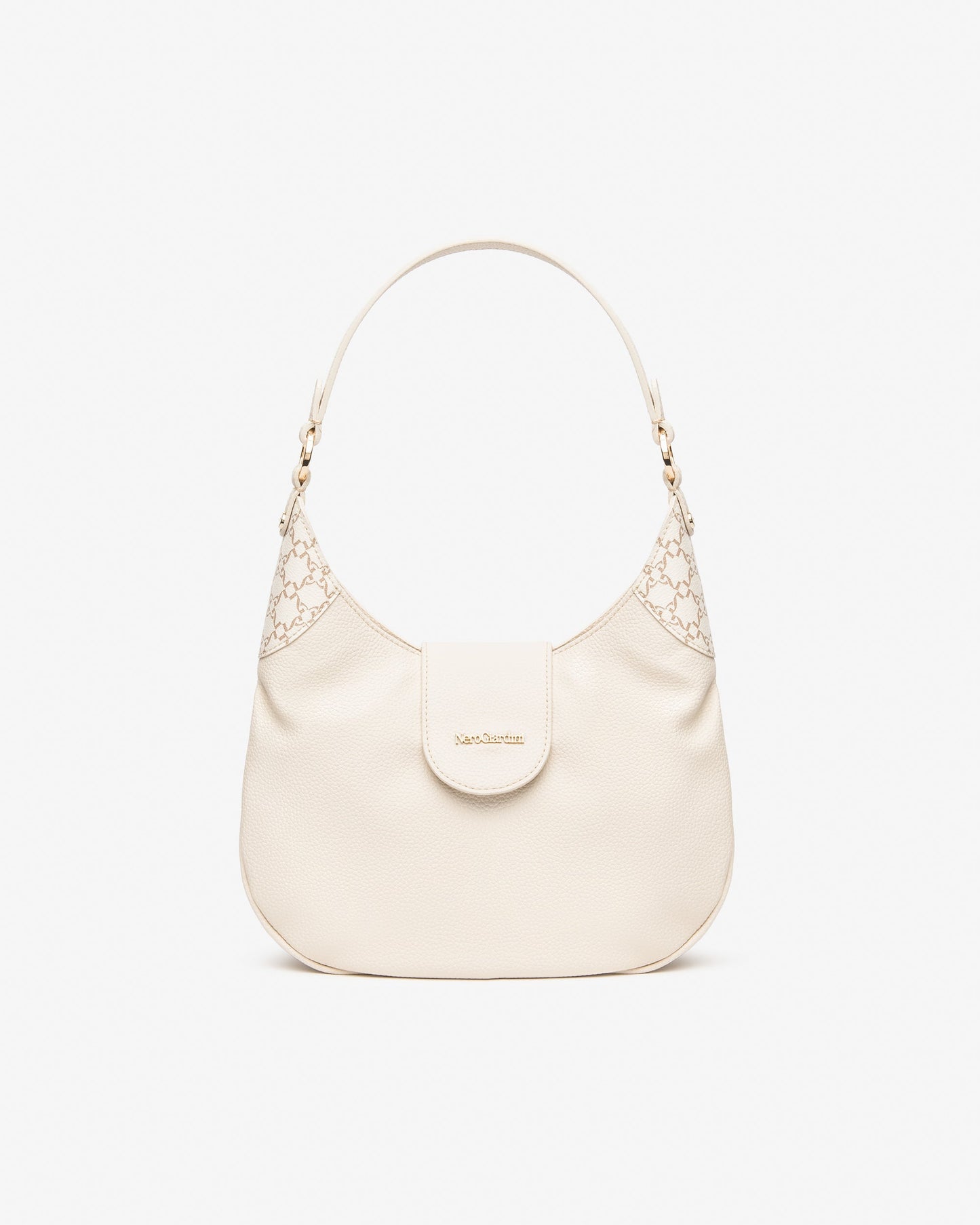 Borsa a spalla E644201D latte