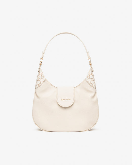 Borsa a spalla E644201D latte