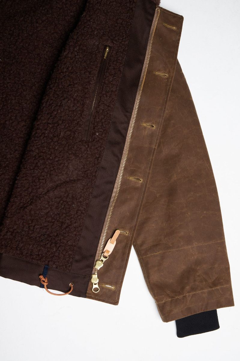 Deck Jacket 7061B Dark tan