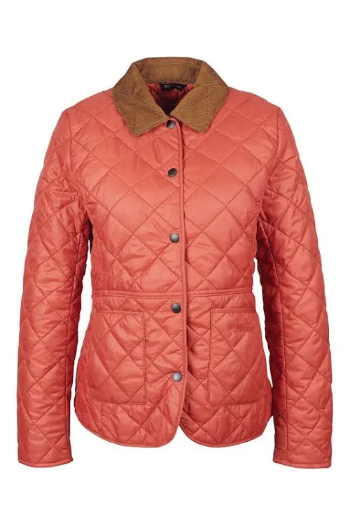 Giacca trapuntata Deveron Mattone