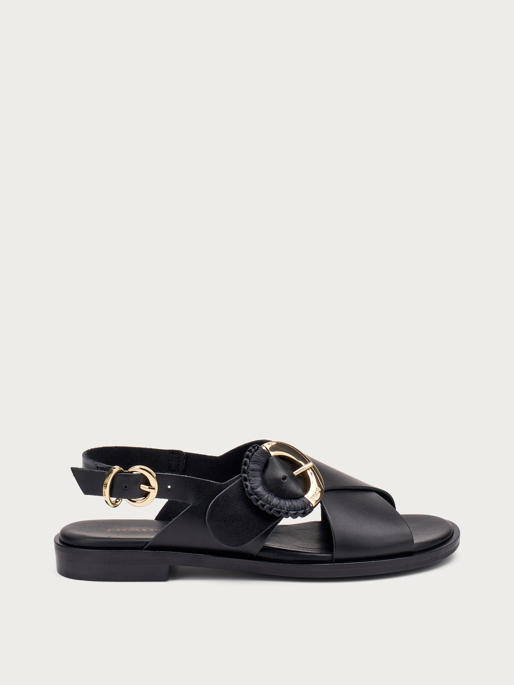 Sandali incrociati Nero