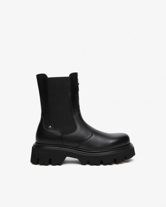 Stivaletti elastico nero I618060D