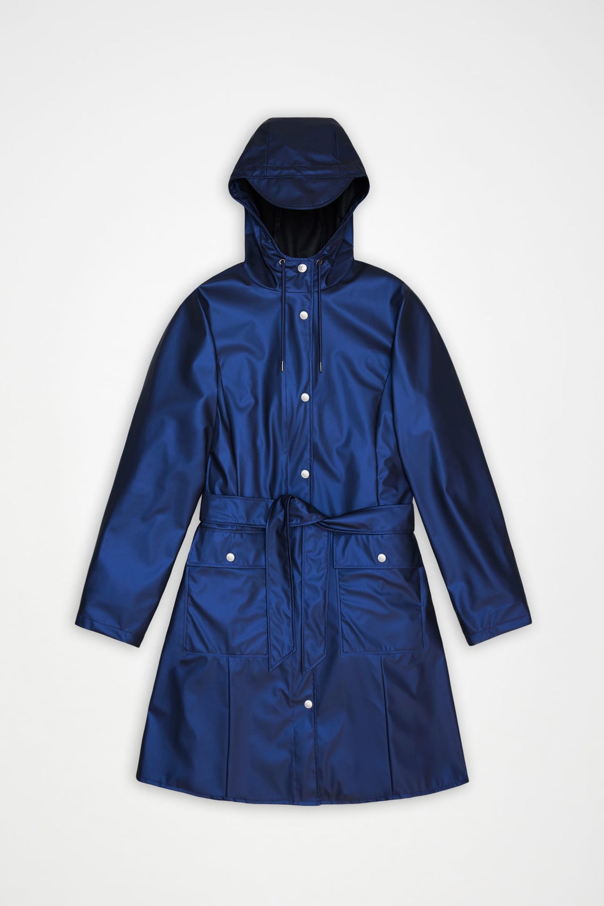 Curve Long Jacket bluette