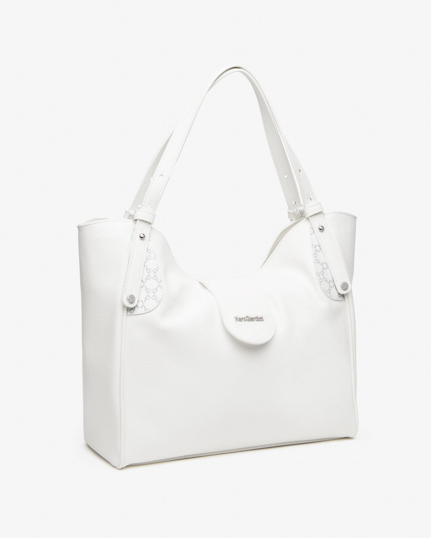 Borsa a spalla E644200D bianca