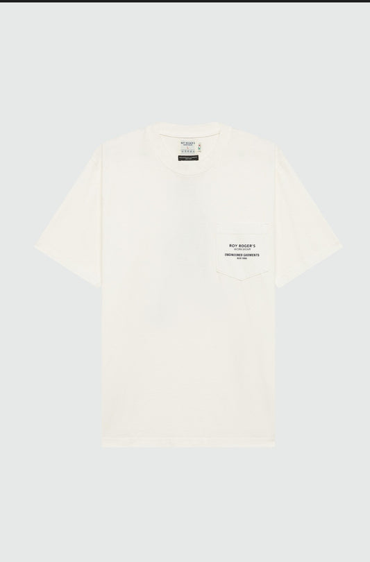 T-shirt poket Heavy in jersey con logo