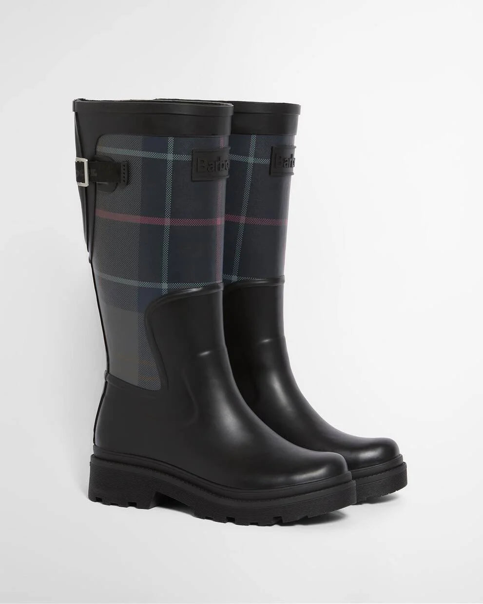 Stivali in gomma e Tartan Dena
