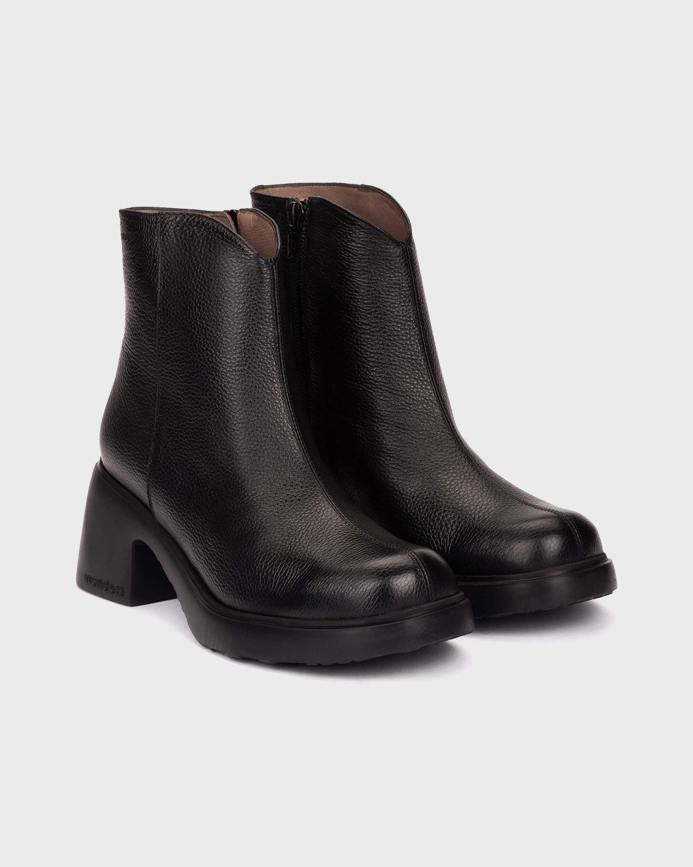 Stivaletti t.5 pelle Nero E-7125