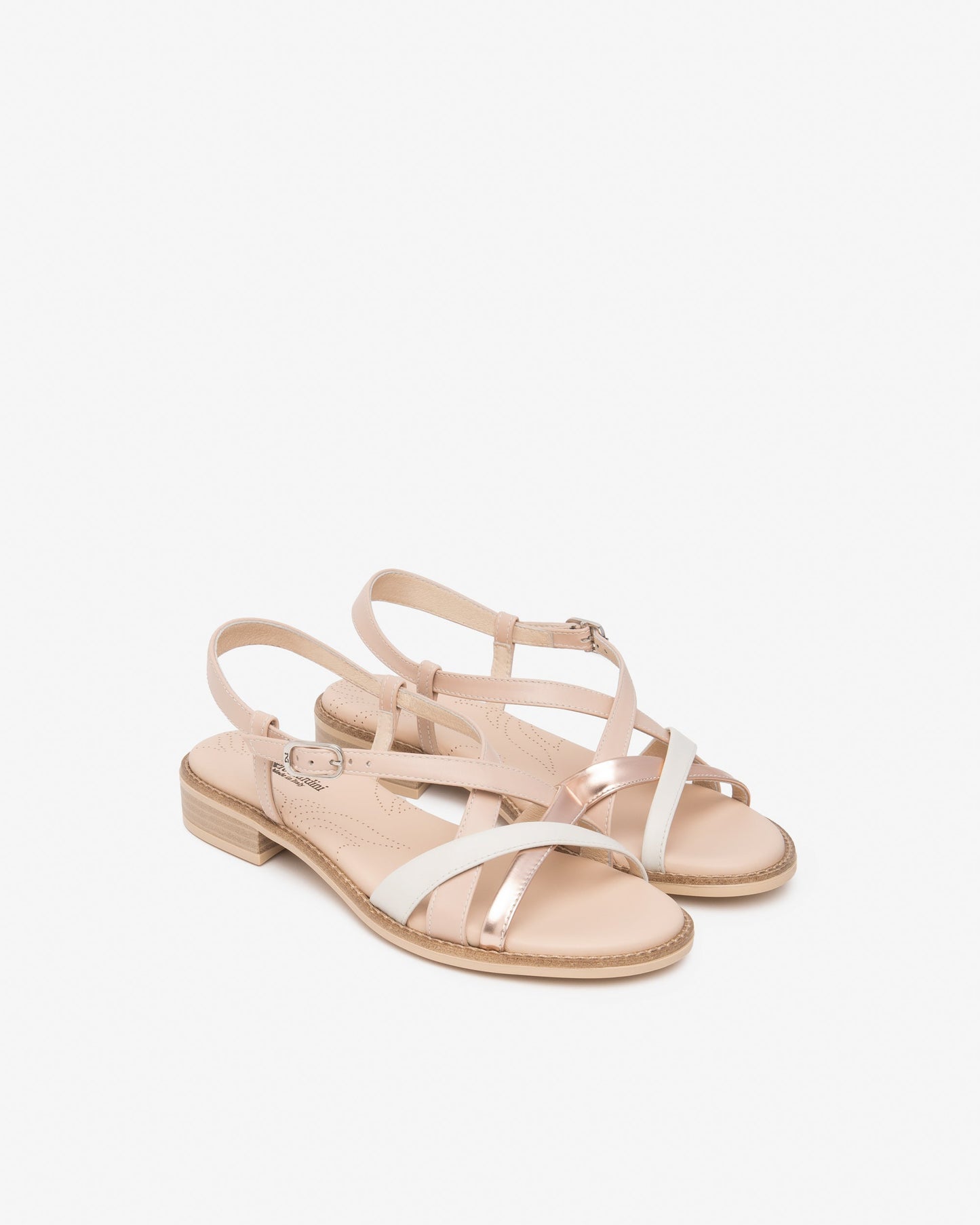 Sandali in pelle Rosa E615890D T.2,5cm