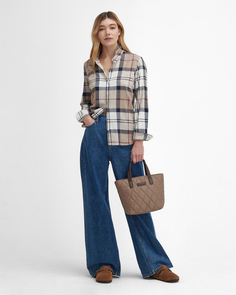 Camicia Bredon tartan beige