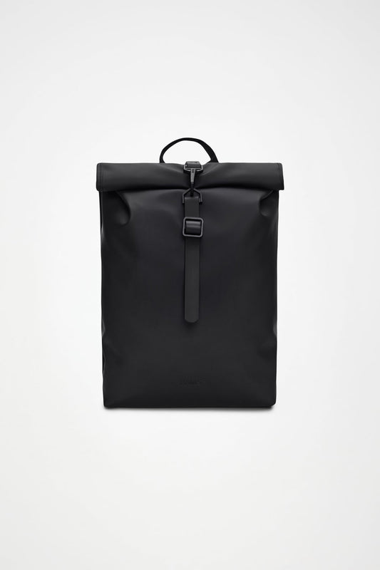 Rolltop Rucksack Mini nero