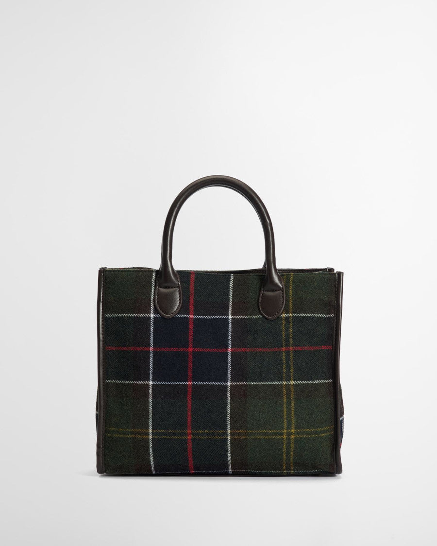 Borsa tote Barrhill in Tartan