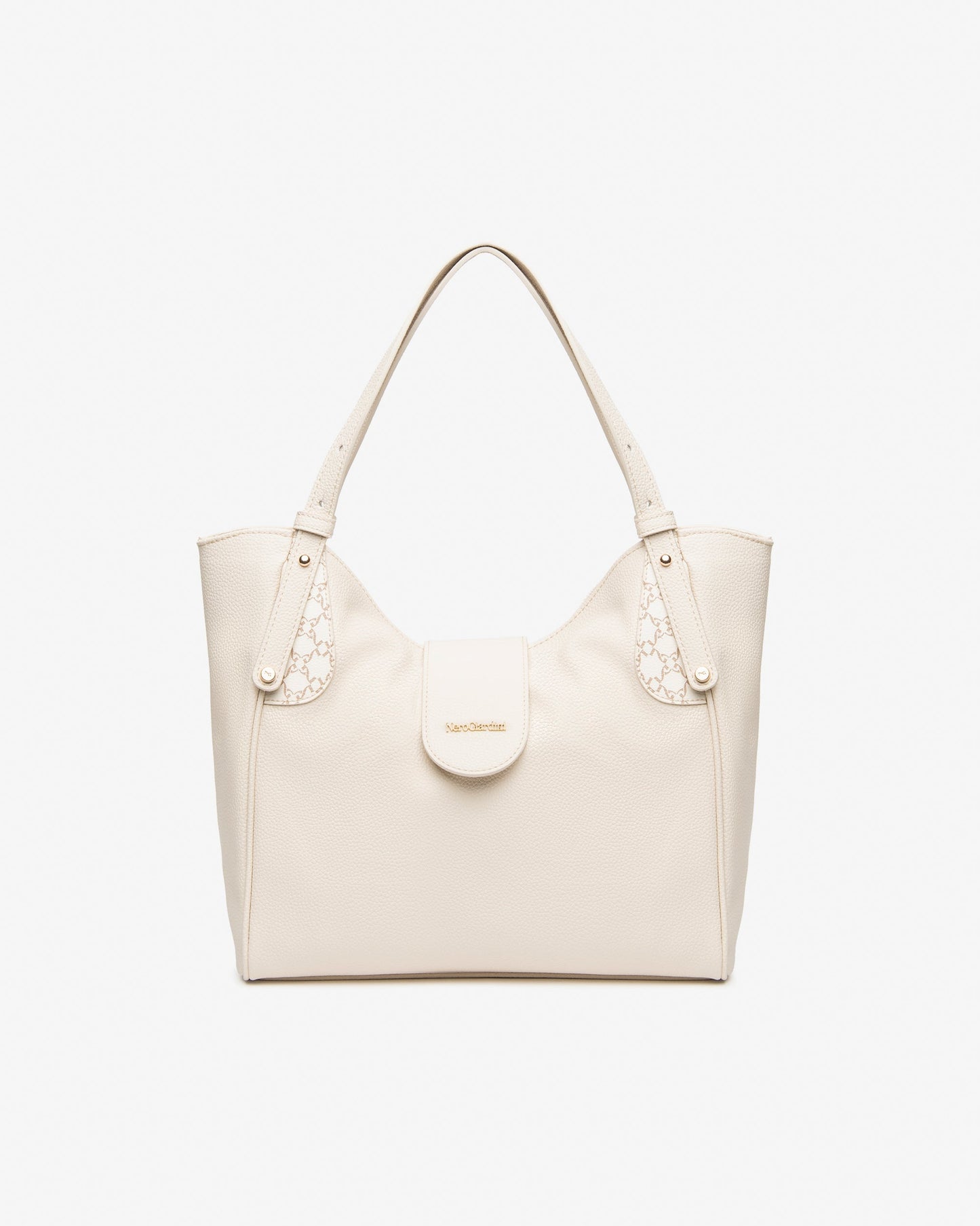 Borsa a spalla E644200D latte