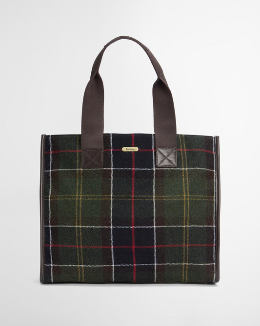 Borsa tote Turnberry in tartan