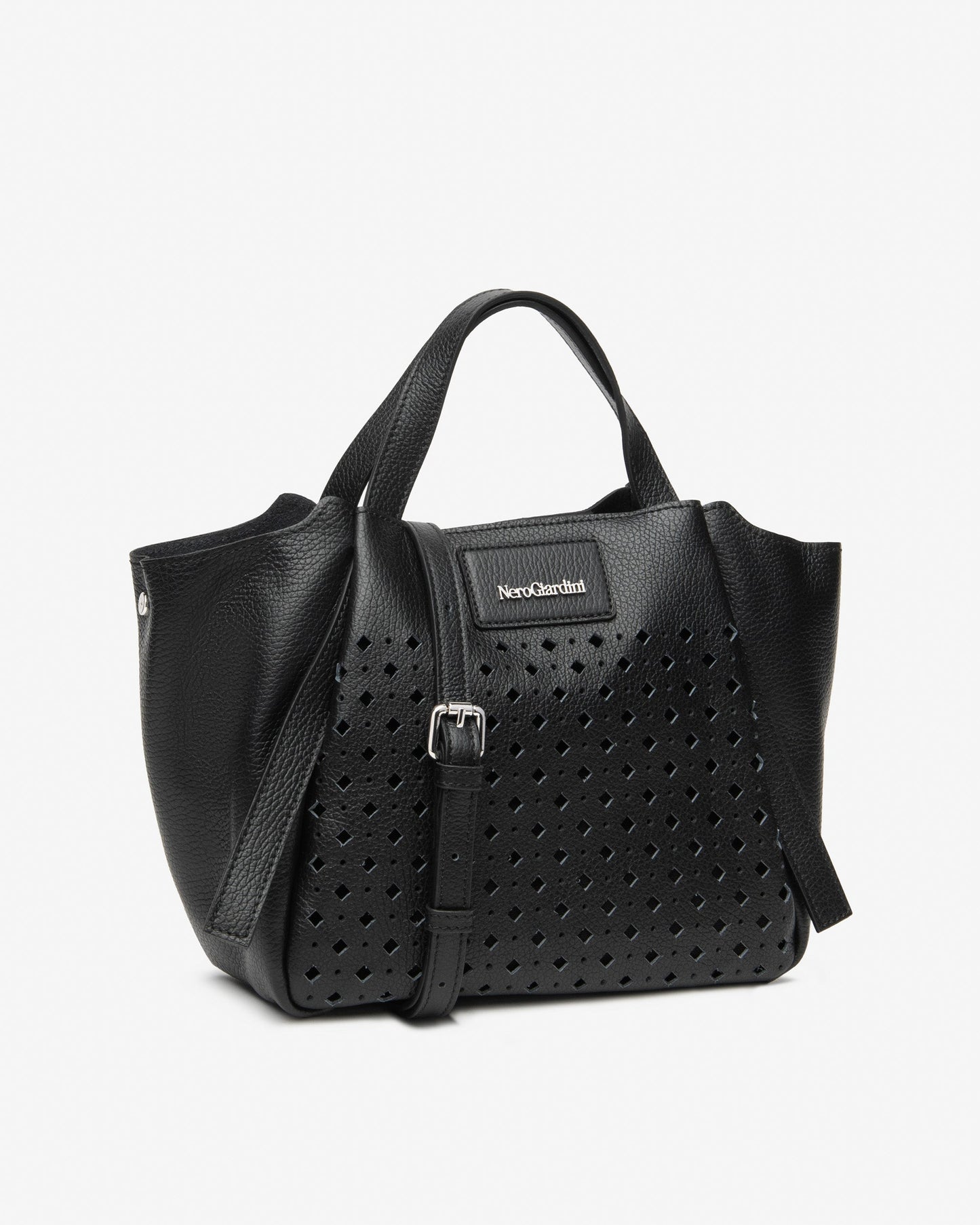 Borsa in pelle E644230D nero