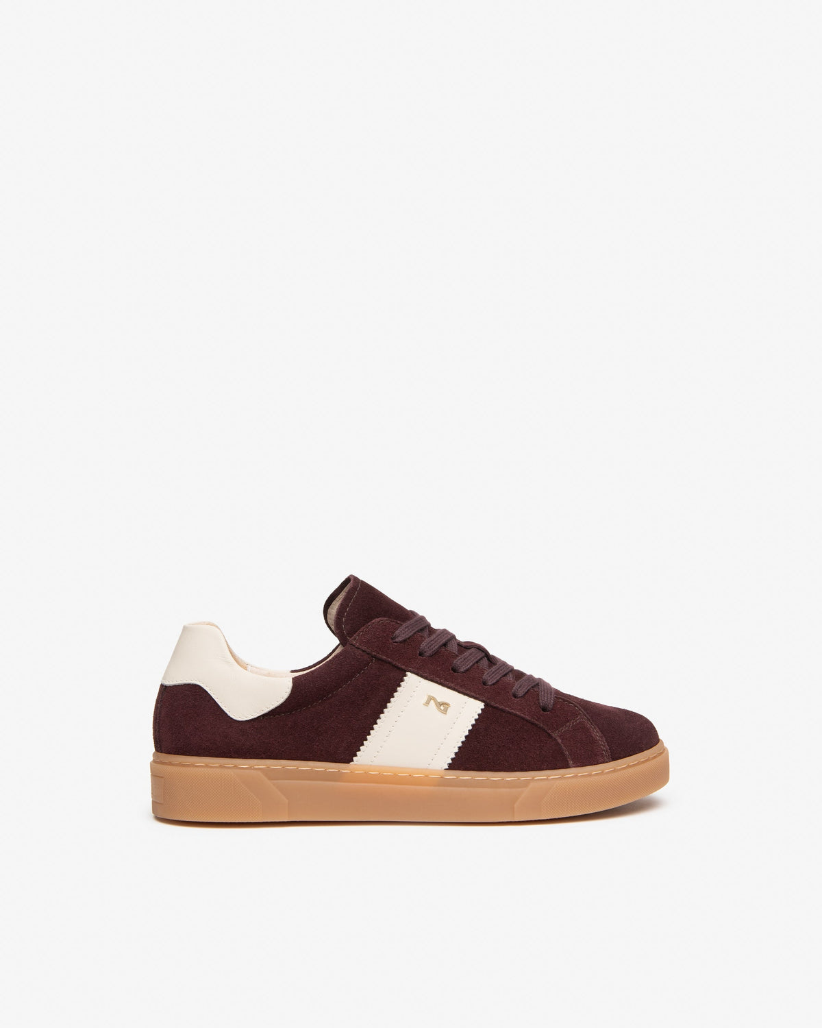 Sneakers camoscio bordeaux I617421D