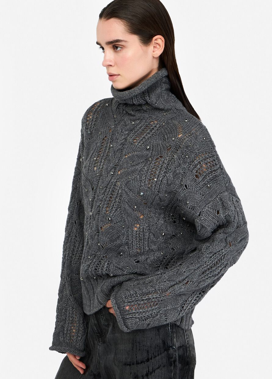 Dolcevita con pietre gioiello